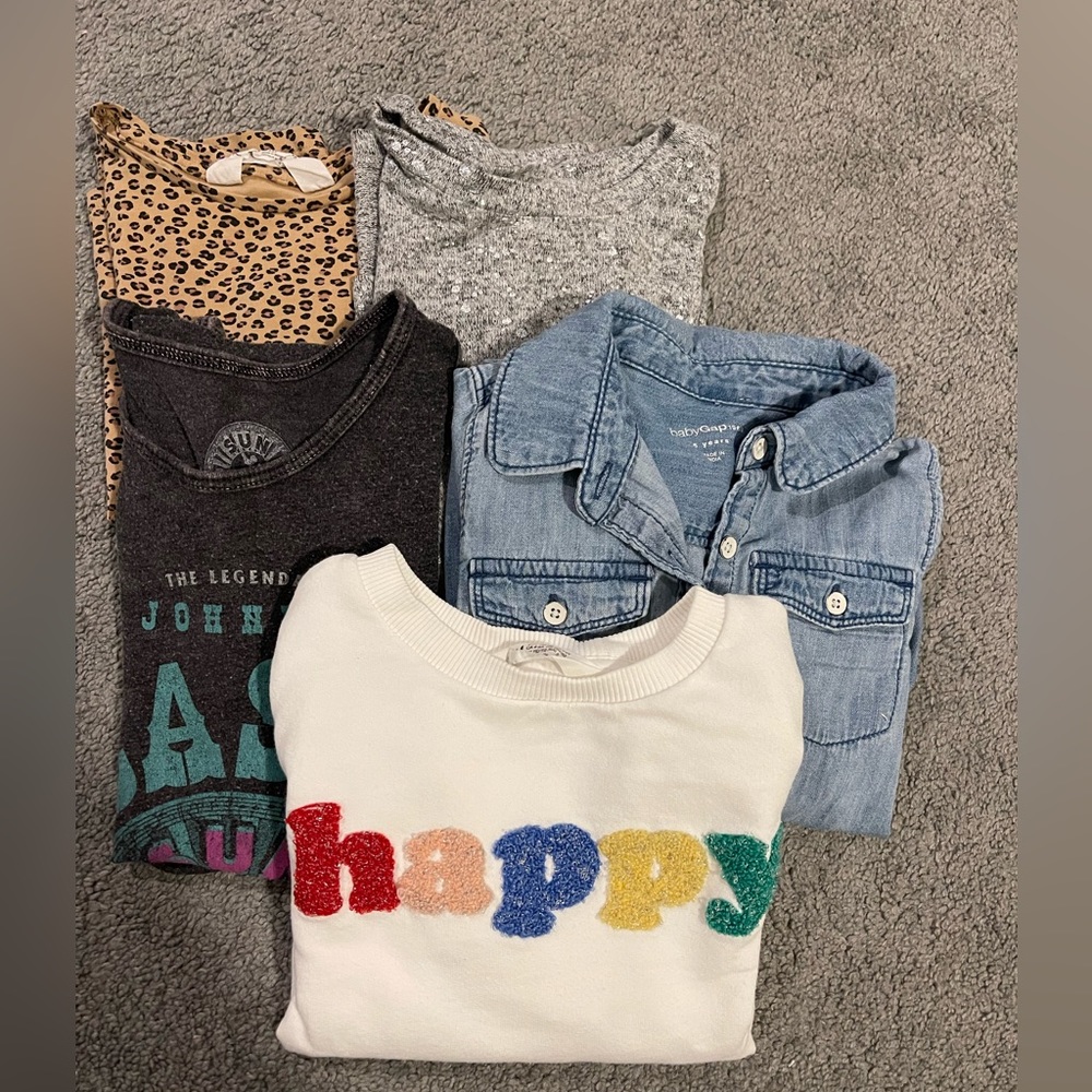 Kids size 4-6 clothing bundle
